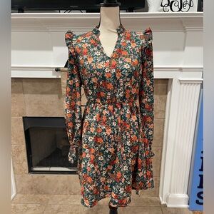 GORGEOUS Shein Floral Long Sleeve Dress
